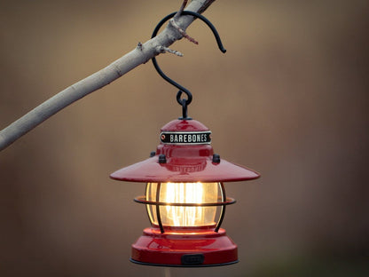 Edison Mini Lantern - Red