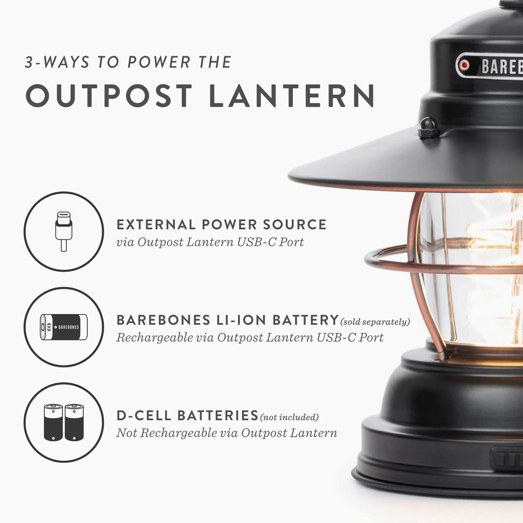 Outpost Lantern - Antique Bronze