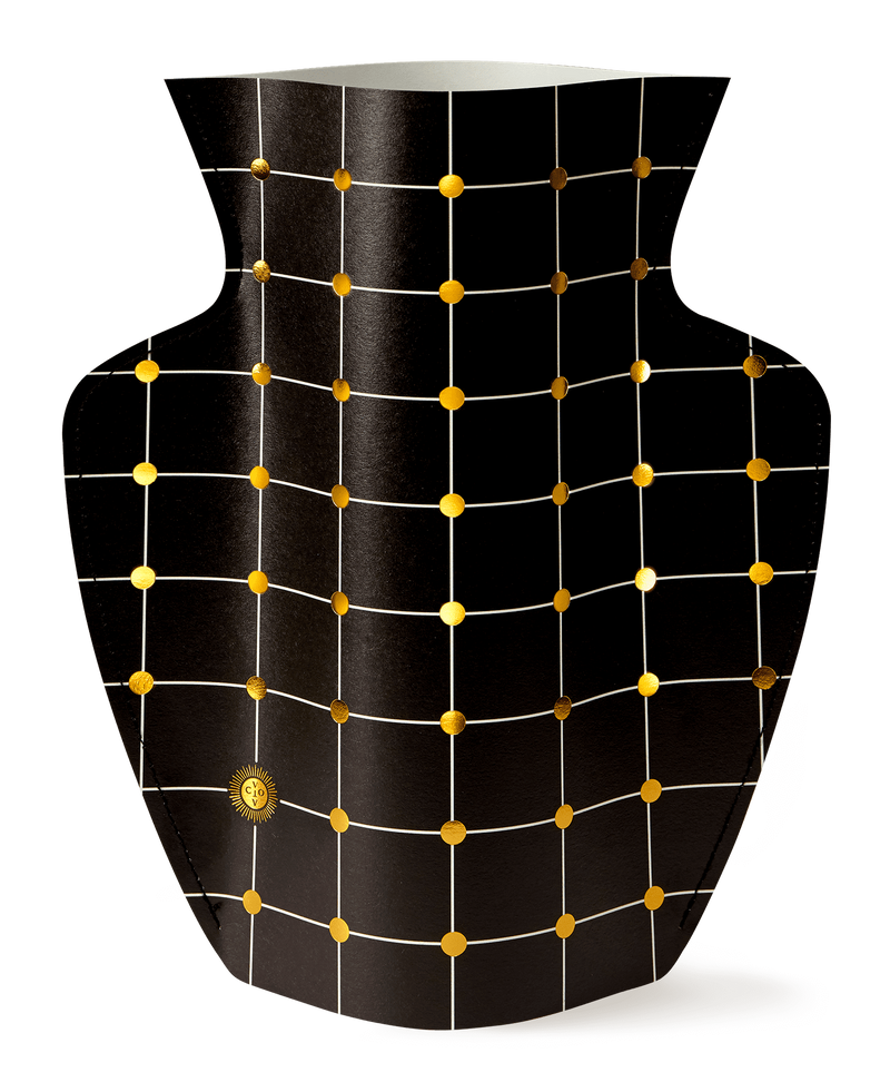 Paper Vase Large - Lido Black