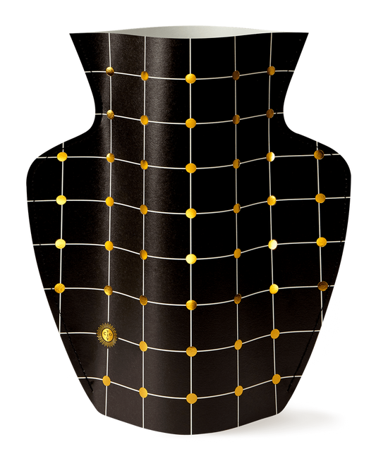 Paper Vase Large - Lido Black