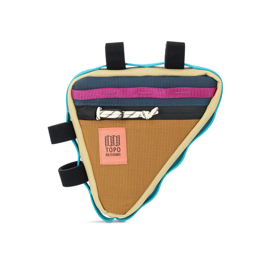 Frame Bike Bag - Khaki / Pond Blue