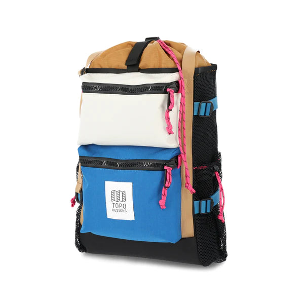 River Bag - Bone White / Blue