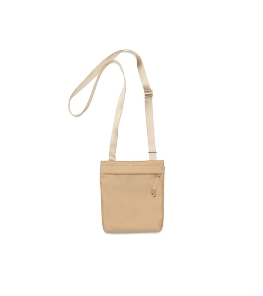 Water repellent Shoulder Bag - Beige