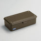 Steel Stackable Storage Box T-190 - Military Green