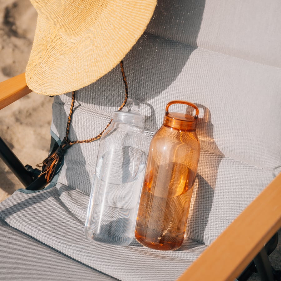 WATER BOTTLE 950ml - Amber