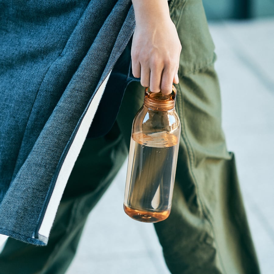 WATER BOTTLE 950ml - Amber