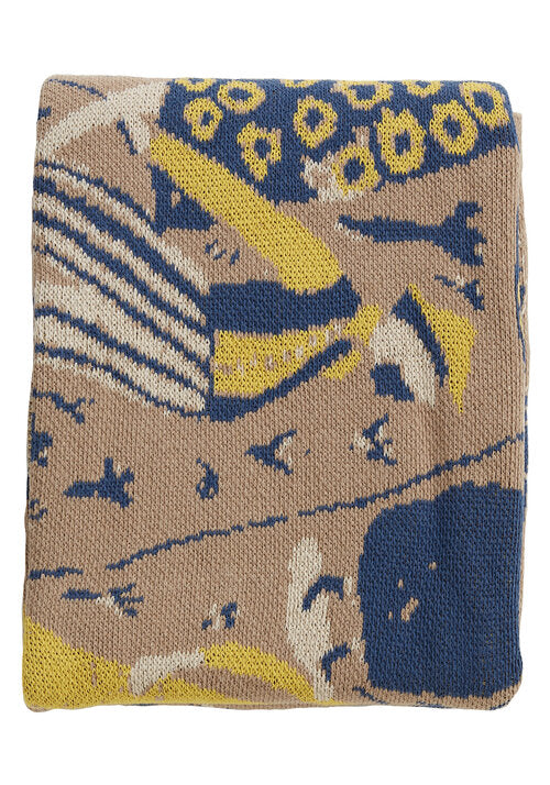 Little Friends Autumn Large Blanket