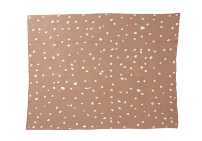 Dot Natural Large Blanket