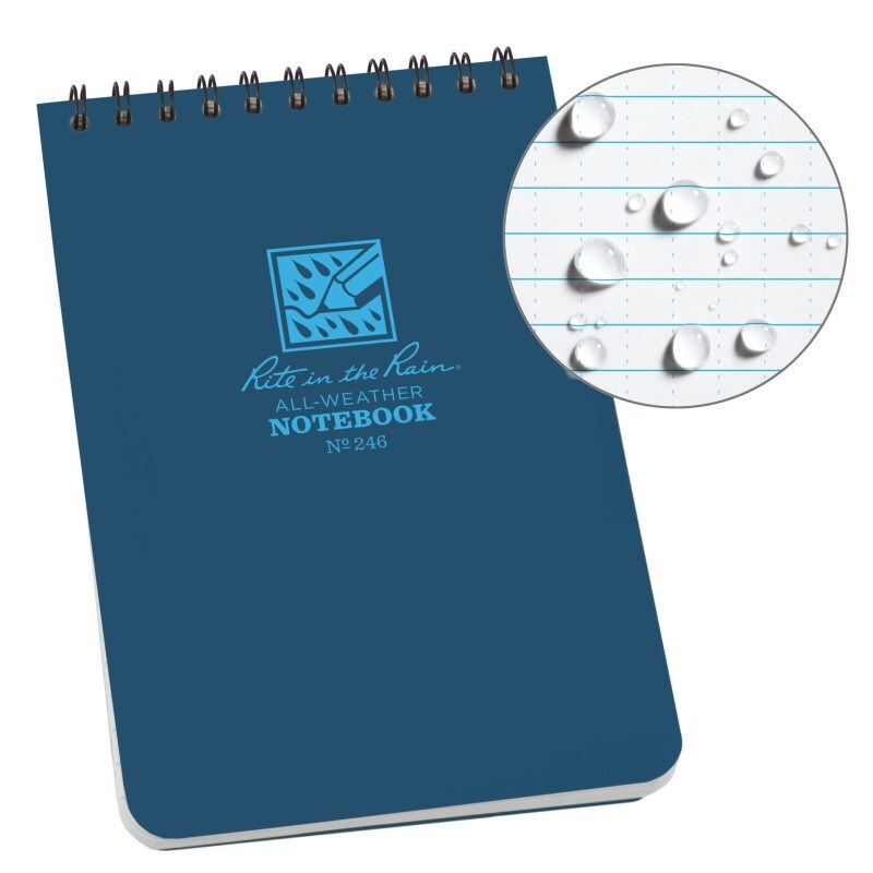 4 x 6 Notebook - Blue