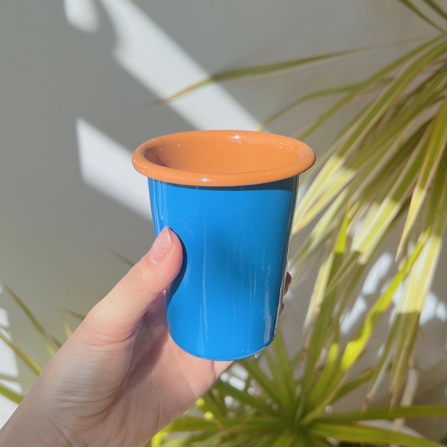 Small Tumbler Get Out - Blue/Brown