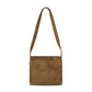 Corduroy Utility Small Shoulder Bag - Brown
