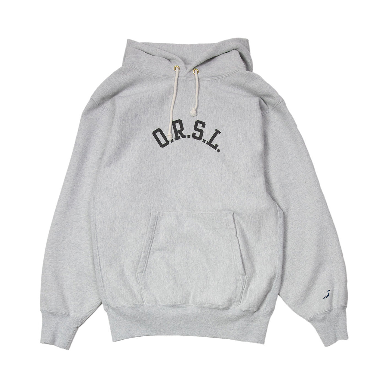Reverse Weave Heavy Weight Vintage Hoodie - Light Gray