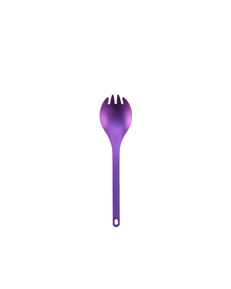 Titanium Spork - Purple Anodize