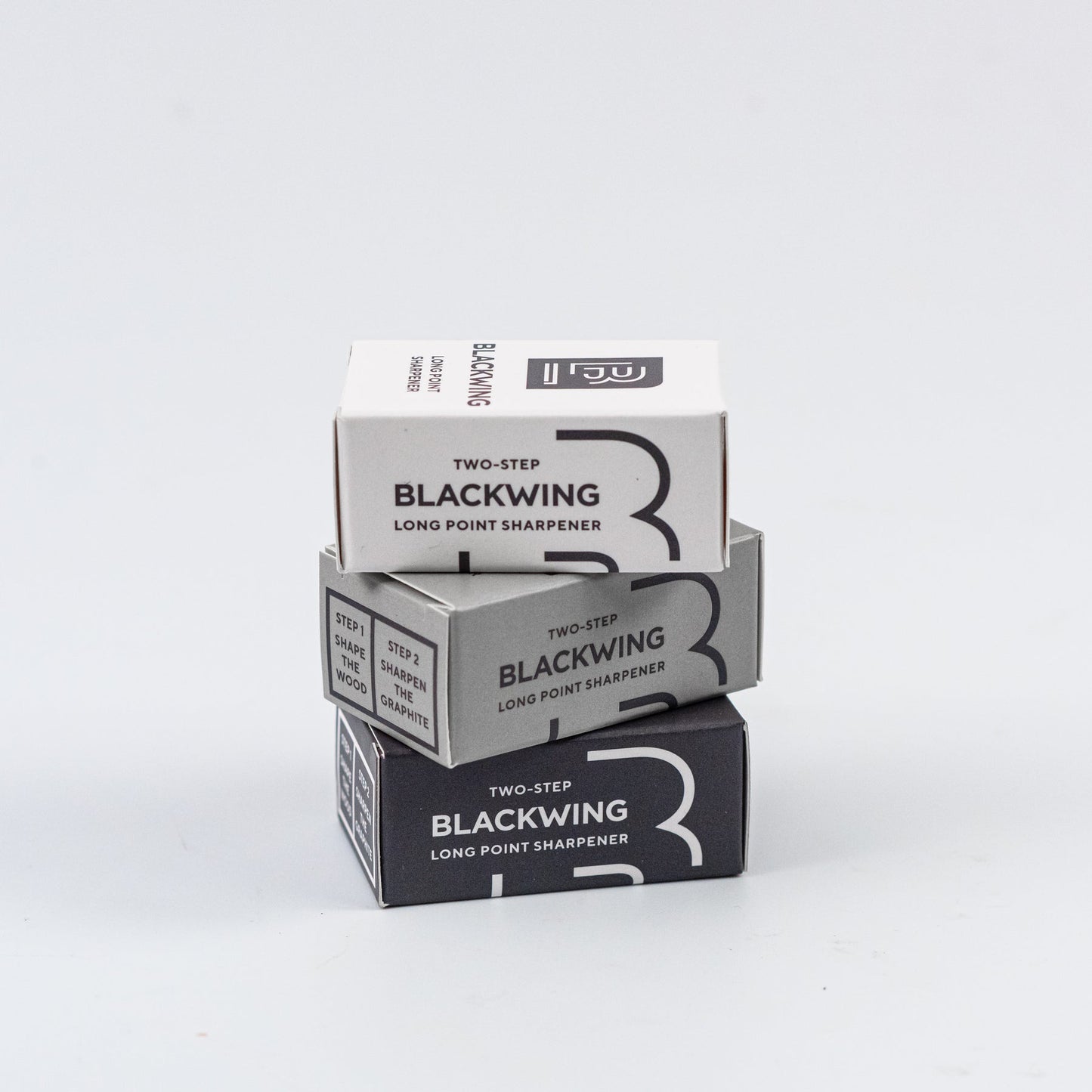 Blackwing Two-Step Long Point Sharpener - Black