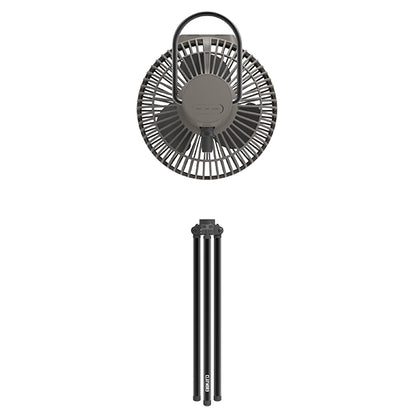 V600 Rechargeable Circulator Fan w/ Bag - Warm Grey